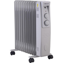 Belaco Oil Filled Radiators 11 Fins, Electric Heater - Off White