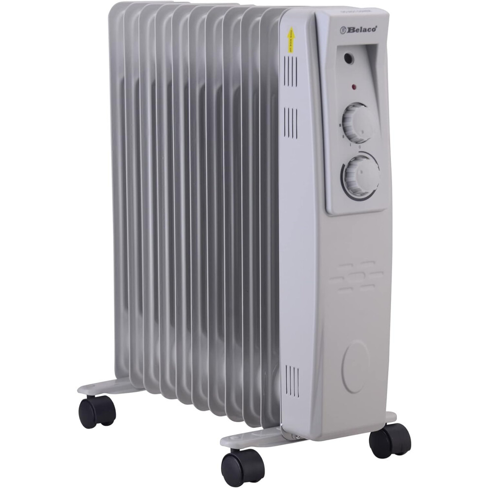 B&Q -  Oil Filled RadiatorWhite - Image 2