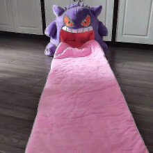 Anime Pokemon Gengar Kissen - Schlafende Elfe Dual Use Decke Puppe