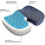 Cuscino ergonomico con gel, cuscino ortopedico, cuscino in memory foam 2