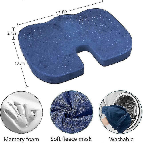 Cuscino ergonomico con gel, cuscino ortopedico, cuscino in memory foam 2