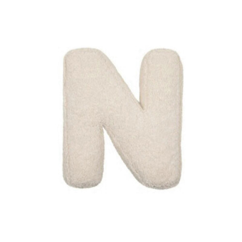 Letter Pillow Throw Cushion Decorative Alphabet Letter N