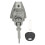 Door Lock Cylinder Driver Side Zinc Alloy 10
