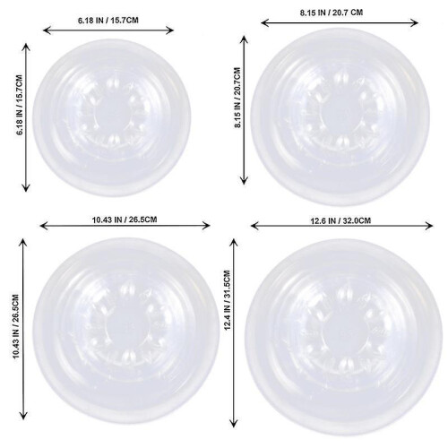 20pcs Flower Pot Plate 1