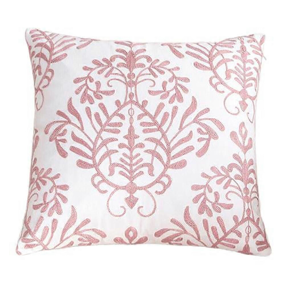 Set of 2 Embroidered Decorative Pillows, Inserts & Covers, Accent Pillows, Throw Pillows with Cushion