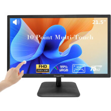 Dragolftie Touchscreen Computer Monitor 21.5 Inch FHD