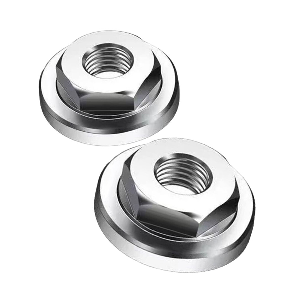 2 Pcs Hexagonal Platen Grinder Nuts For Angle Grinder Modification, Sturdy Hex Nuts, Compatible With Standard Models 6038364051042