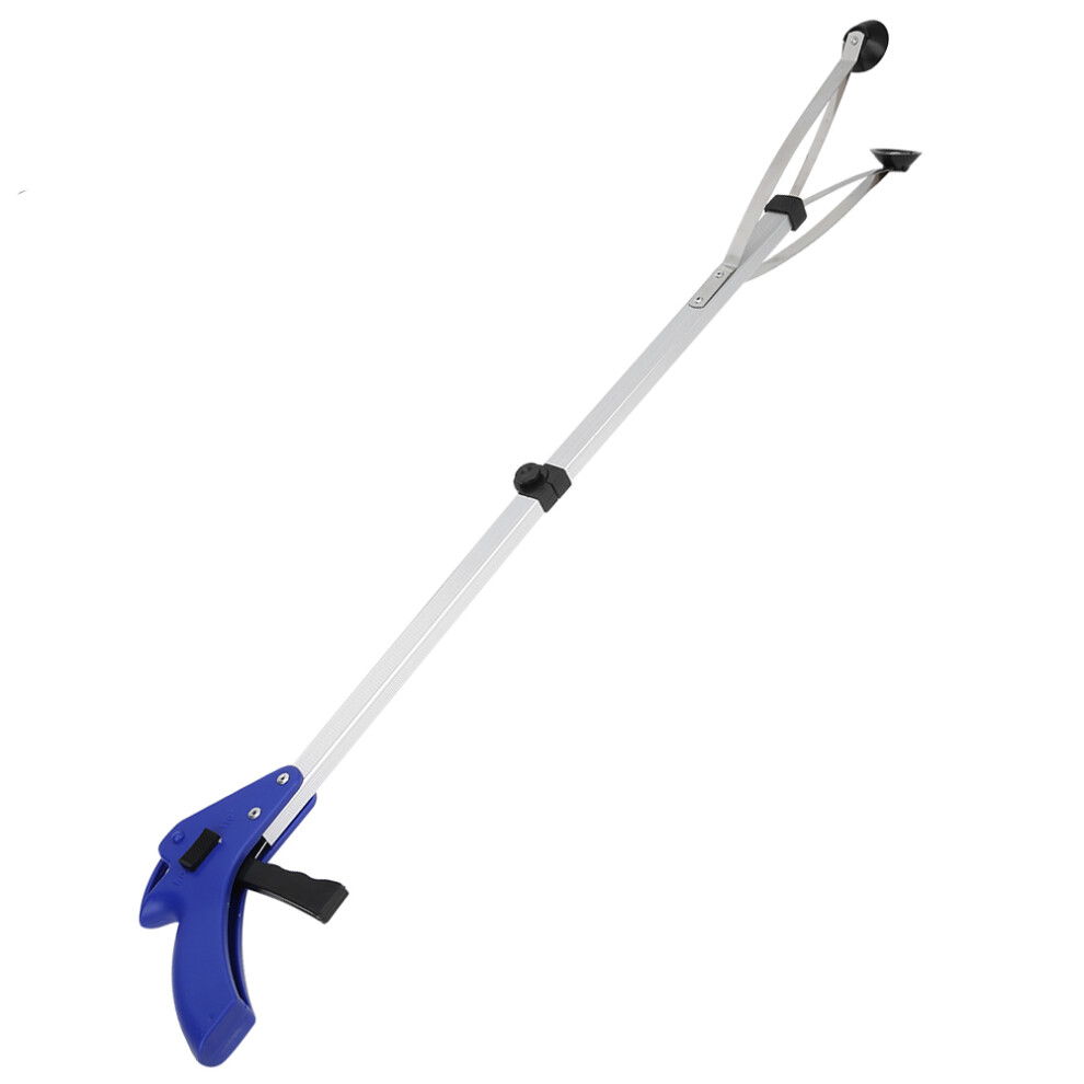 Trash Picker Grabber Tool with Foldable Extension Arm Reacher Claw
