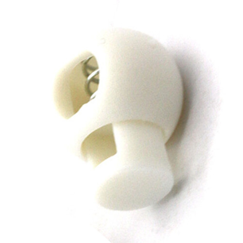 Spring Cord Lock Single Hole End Round Fastener 1