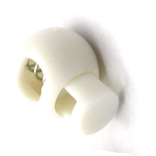 Spring Cord Lock Single Hole End Round Fastener 2