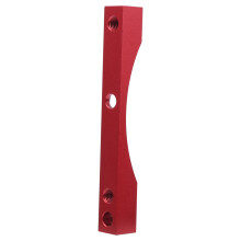 Oil Brake Adapter Base for E-Bike M365, Aluminum Alloy, Red, 100x11x11mm
