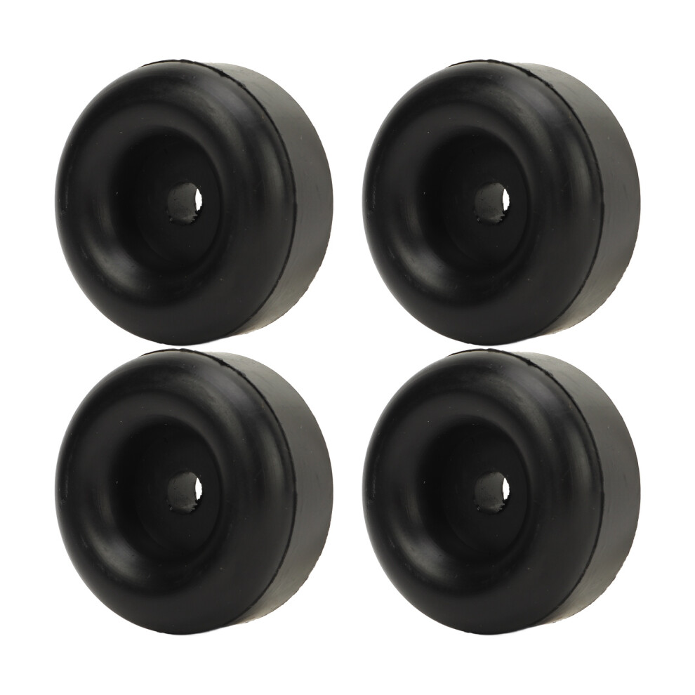 4Pcs 2.5Inch Trailer Ramp Door Rubber Bumper Round 8320539745510