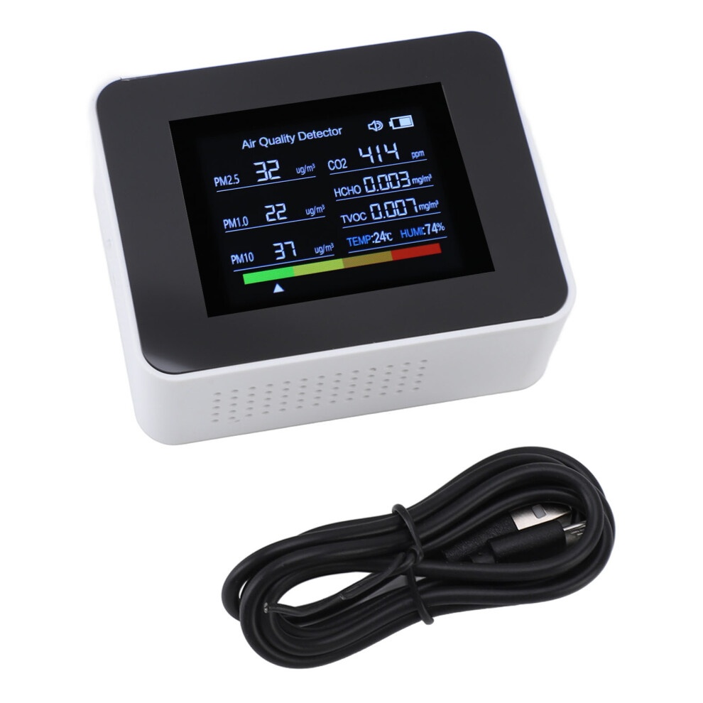 Indoor Air Quality Meter 8 In 1 Co2 Detector Ndir 8320539745596