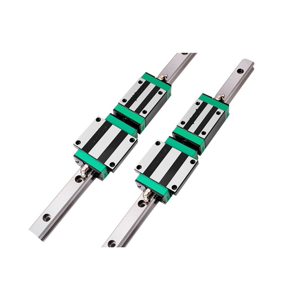 Linear Rail Guide Hgr15 Hgr20 Hgr25 2Pcs + 4Pcs Hgh20ca Hgw20cc Linear Slides Carriage 500Mm For Cnc Router 6038364051479