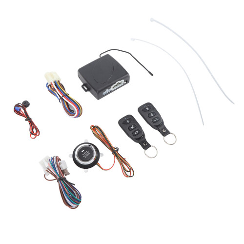 DC12V Keyless Entry Car Alarm System with Remote 2
