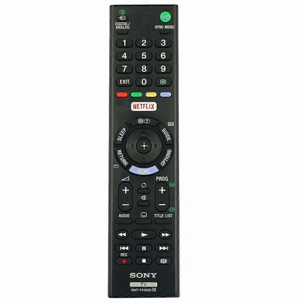 New Original Rmt-Tx102d Remote Control For Sony Lcd Tv Kdl-43W750d Kdl-48W650d 6935159116408