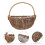 The New 1pcs Special Wicker Basket 7