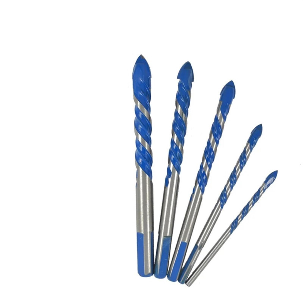 3Mm To 12Mm Multifunctional Glass Drill Bit Set, Twist Spade Triangle Bits For Ceramic, Tile, Concrete, Glass, Marble (10Mm, 2Pcs) 6038364052131