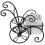 1pcs Cart Design Flowerpot 9