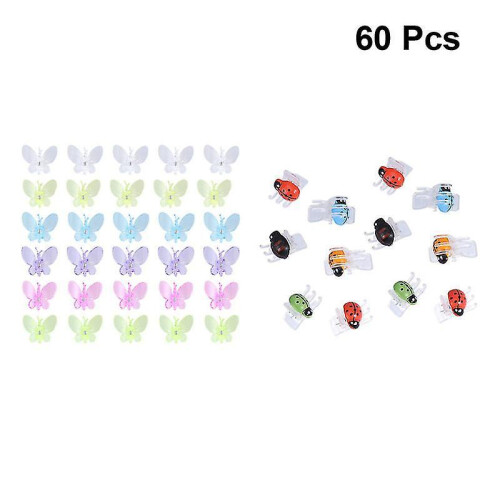 60pcs Orchid Clips 1