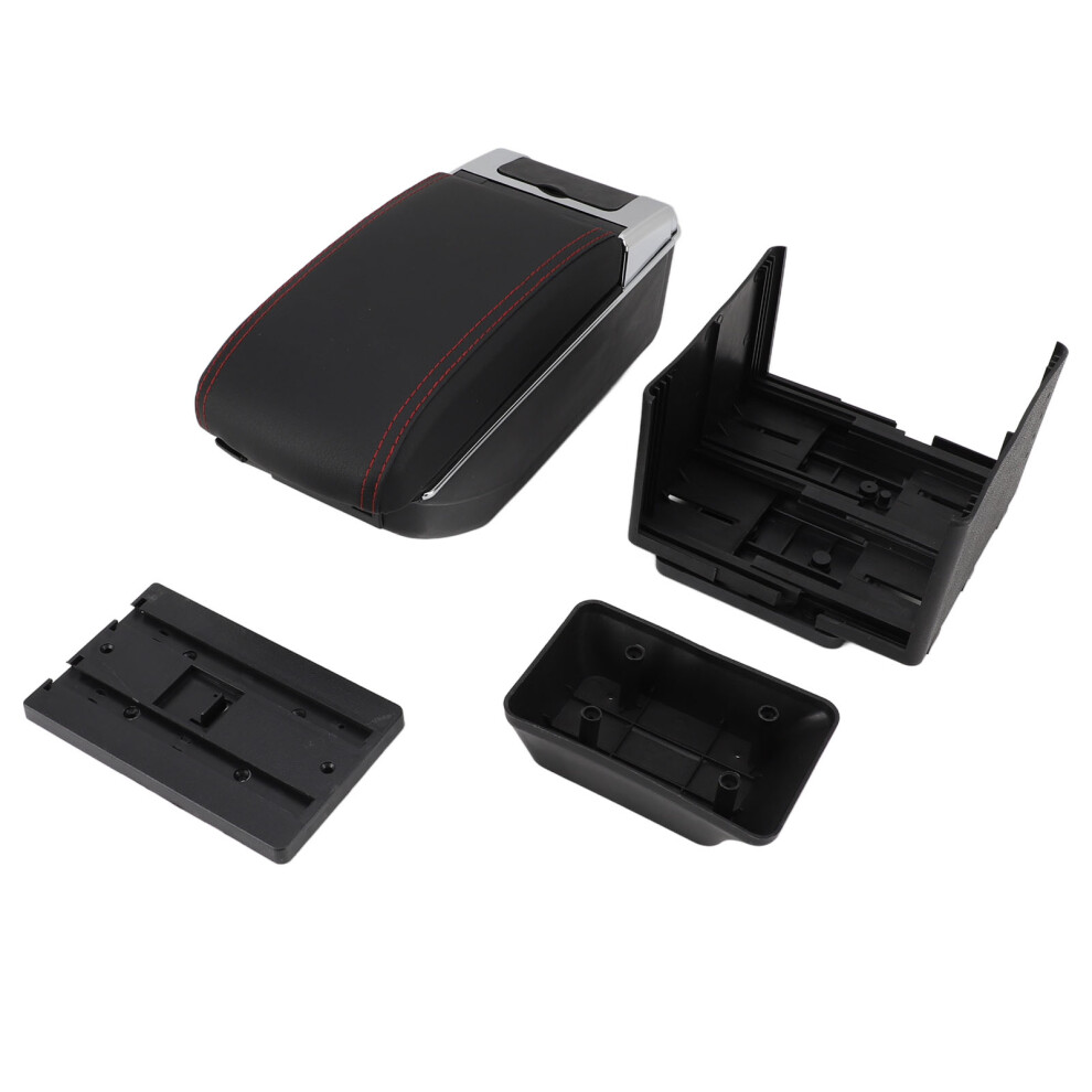 Center Armrest Storage Box Multifunctional Double 8320539746609