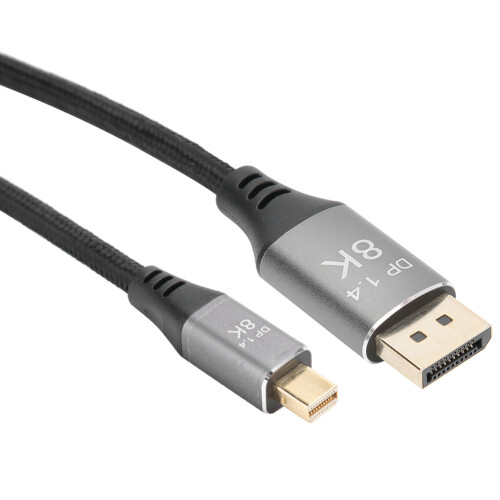 Mini DP-zu-DP Adapterkabel B0305-3, Version 1.4, 8K HD, 3 Meter Länge