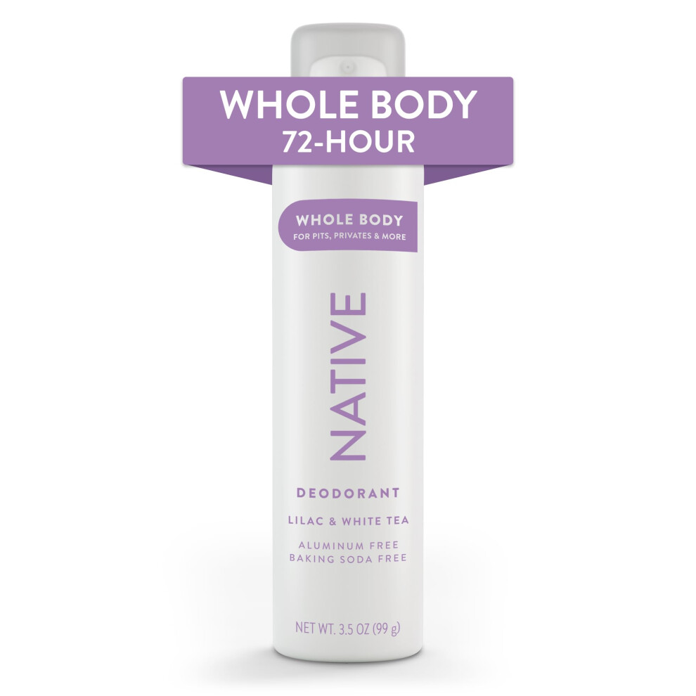 Native Whole Body Deodorant Spray Contains Naturally Derived Ingredients, Deodorant For Women & Men | 72 Hour Odor Protection, Aluminum Free With Coco