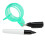 360 Golf Ball Line Marker Plastic Golf Three Line 8