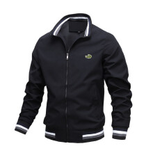 (S-Schwarz) 2025 Bomberjacke Neue Jacke Herren Frühling Herren Fitness Sweatshirts Unisex Reißverschlussjacke