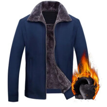 (xxxL-Blau) 2025 Winter Herren Bomberjacken Casual Male Outwear Fleece Dicke warme Windjacke