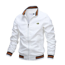 (xxL-Weiß) 2025 Bomberjacke Neue Jacke Herren Frühling Herren Fitness Sweatshirts Unisex Reißverschlussjacke