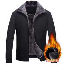 (XL-Schwarz) 2025 Winter Herren Bomberjacken Casual Male Outwear Fleece Dicke warme Windjacke Herren