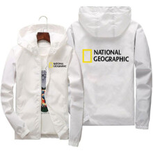 (Asiatische Größe-5xL-weiß) Nationals Geographics Herrenjacke
