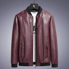 (8xL-Burgund) Plus Größe 8XL 7XL Winter Leder Jacke Mantel Männer Bomber Motorrad PU Jacke Kausalen