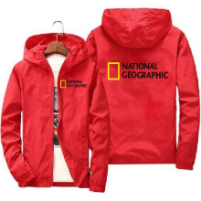 (Asiatische Größe-7xL-rot-1) Nationals Geographics Herrenjacke