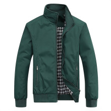 (xxL-0149 verde) Chaqueta bomber ajustada de estilo casual para hombre, primavera/otoño 2025. Nueva
