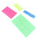 4 Pieces Letter Number Stencils Plastic Material 8