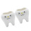 2pcs Tooth Flower Pot 7