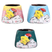 3pcs Cartoons Flowerpot