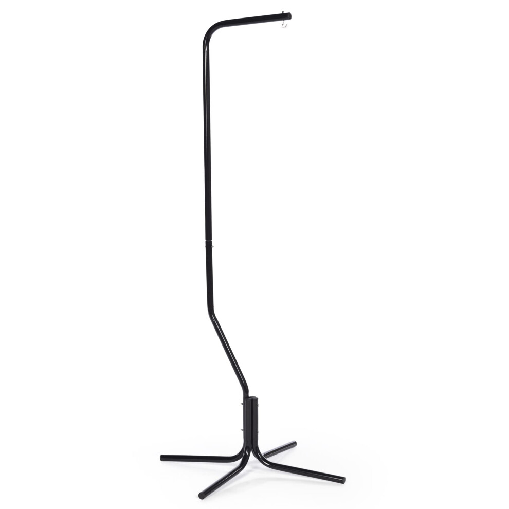 Prevue Hendryx Tubular Steel Hanging Bird Cage Stand 1780 Black 24-Inch by 24-Inch by 62-Inch