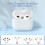 Wireless Charging Case Replacement for AirPods 3rd Generation, Only Compatible with AirPods 3rd Generation Charging Case, with Bluetooth Pairing Sync 3