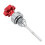 4.3in Motorcycle Engine Oil Fuel Tank Dipstick 5