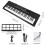 BIGFUN 61 Key Electronic Keyboard Piano Dual 4