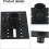 35 mm Speaker Stand Adapter for Easy Installation, Compatible with Various Speaker Models 2