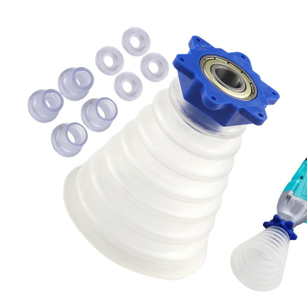 Silicone Drill Dust Collector Bowl, Compact Dustproof Attachment For Hole Saws, Efficient Tool For Electric Drills 6482260356570