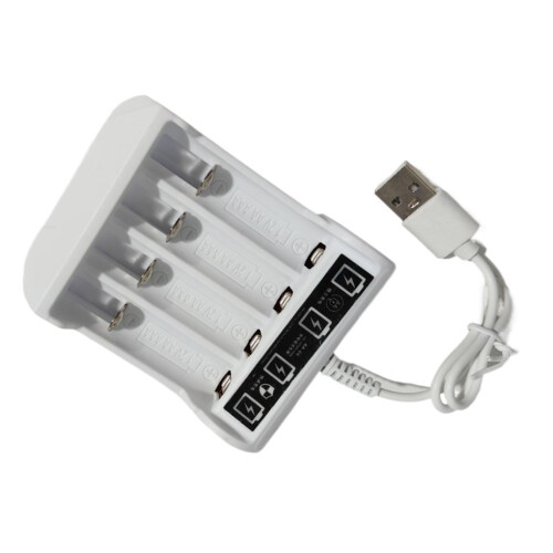 AAA/AA Battery Charger Universal USB Interface Batteries Charging 2