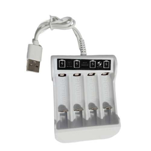 AAA/AA Battery Charger Universal USB Interface Batteries Charging