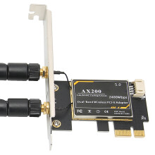 Intel AX200 5G WiFi Card Dual Band Bluetooth 5.1 PCIe for Windows 10