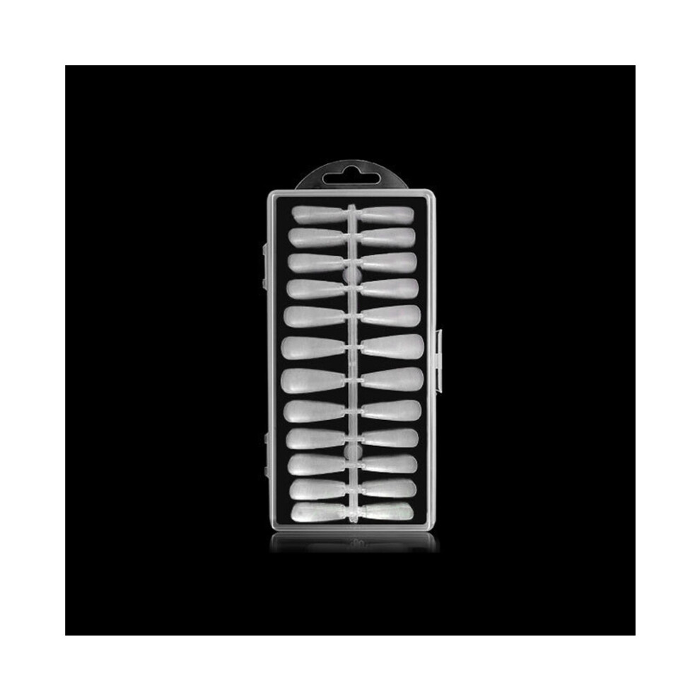 (Tshaped) Pack of 240 False Nail Fingernail Extension Fake Tips Artificial Tools