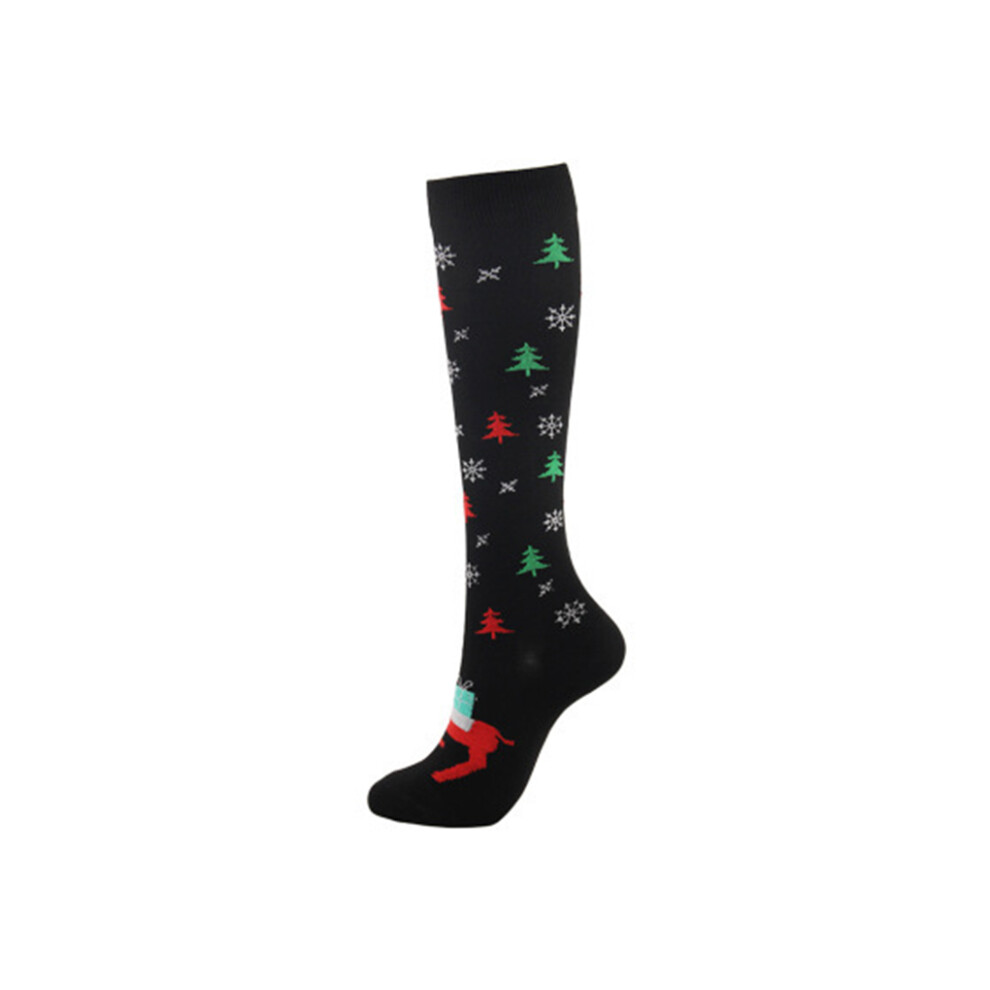 (Type 31, LXL) 1 Pair Christmas Compression Sock Fashion Sports Socks Stocking-image-OPC-PK9XNRN-NEW